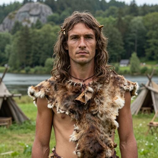 Portrait reconstruction of Loschbour