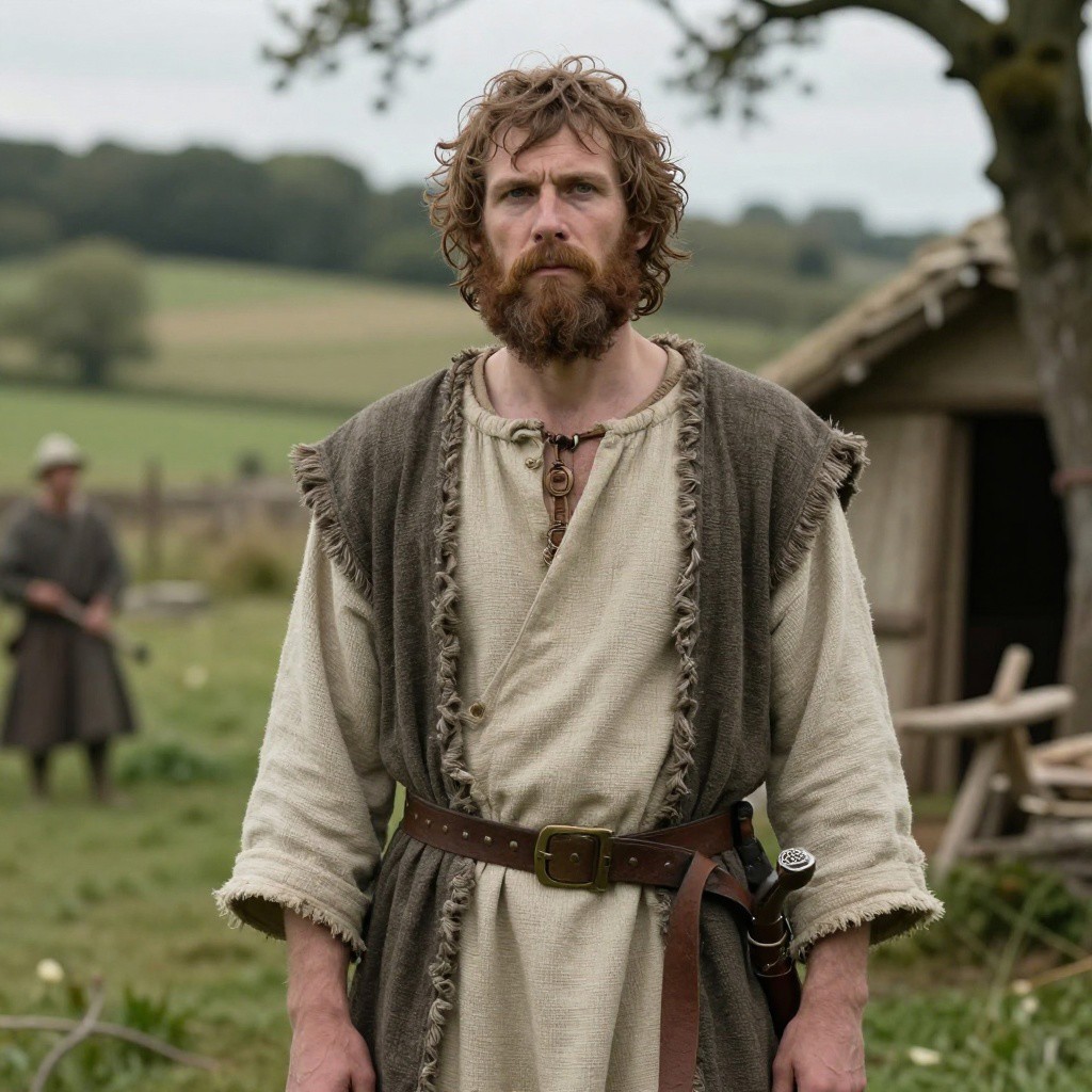 Portrait reconstruction of A man buried in United Kingdom in the  era