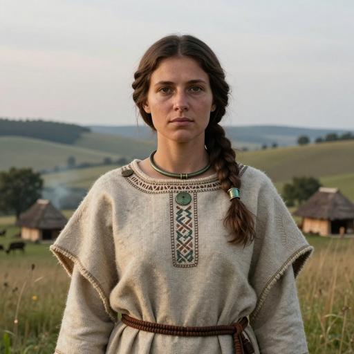 Portrait reconstruction of ROU001