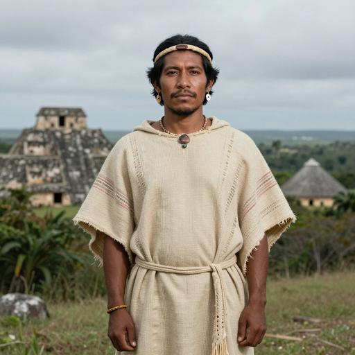 Portrait of ancient individual I6235 from Belize, dated 2837 BCE - 2472 BCE