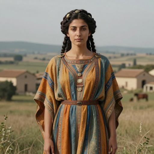 Portrait of ancient individual R10343 from Italy, dated 759 BCE