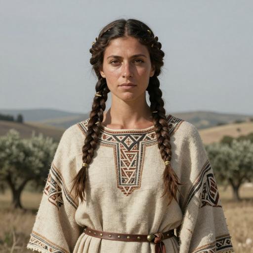 Portrait of ancient individual ORD004 from Italy, dated 516 BCE - 393 BCE