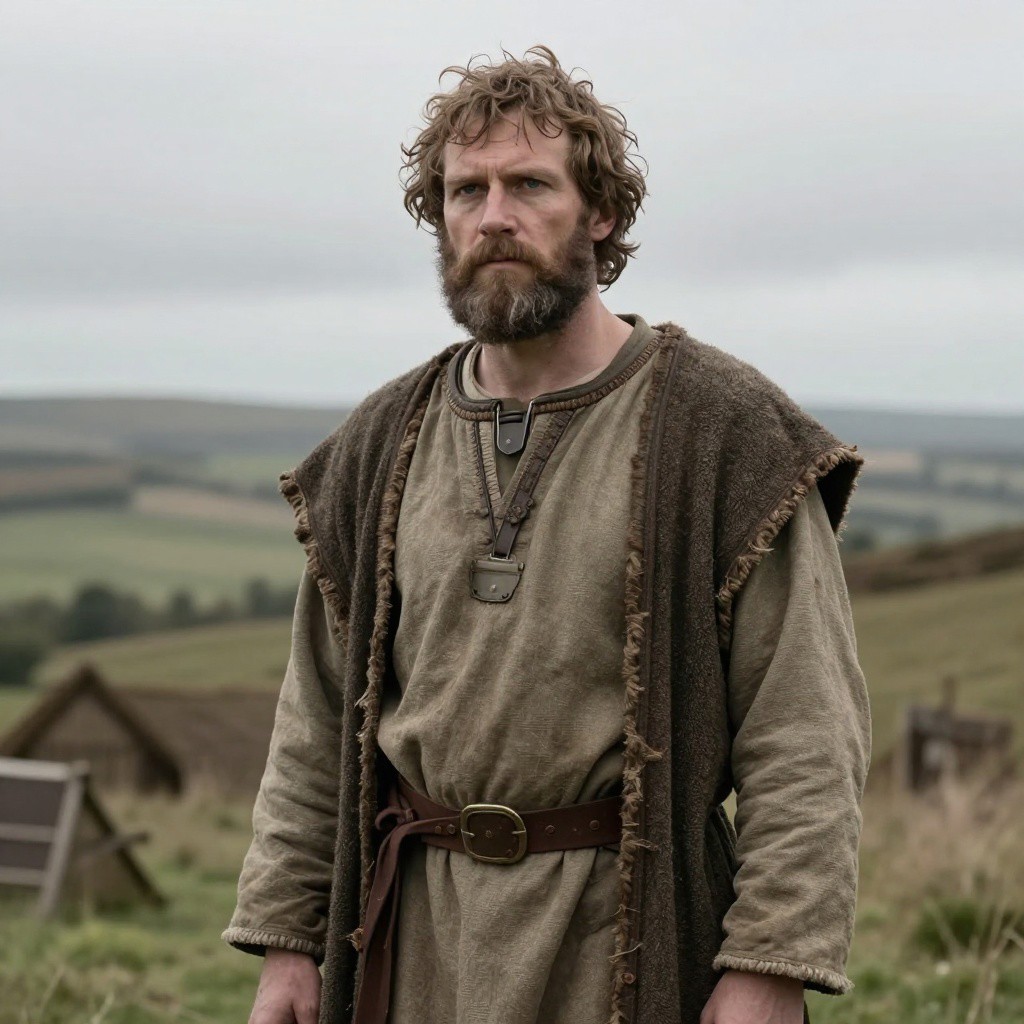 Portrait reconstruction of A man buried in United Kingdom in the  era