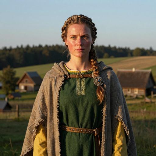 Portrait reconstruction of DRU009