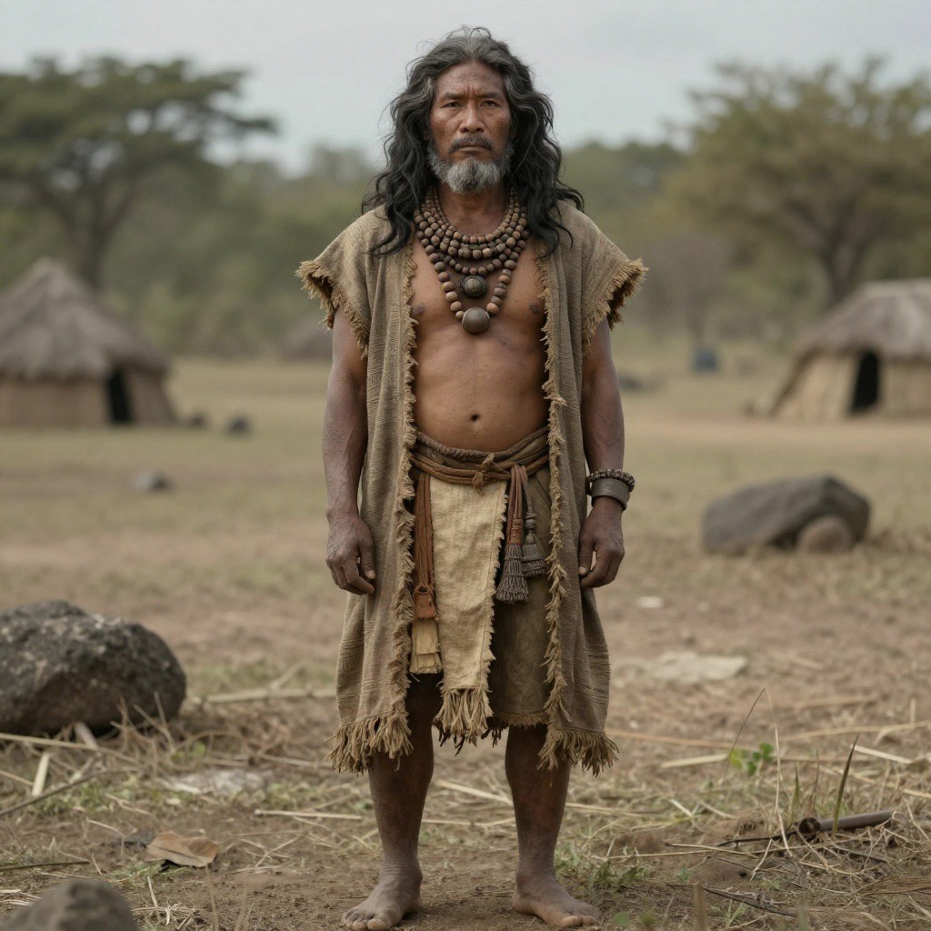 Portrait of ancient individual I41048 from Palau, dated 974-760 calBCE (2860±30 BP, PSUAMS-17751)