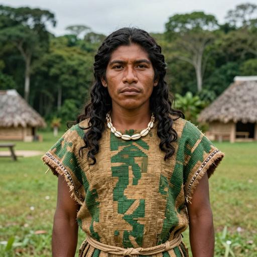 Portrait of ancient individual I19167 from Belize, dated 3011 BCE - 2897 BCE