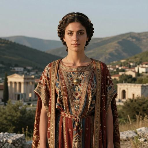 Portrait reconstruction of A woman buried in Montenegro in the Middle Ages era