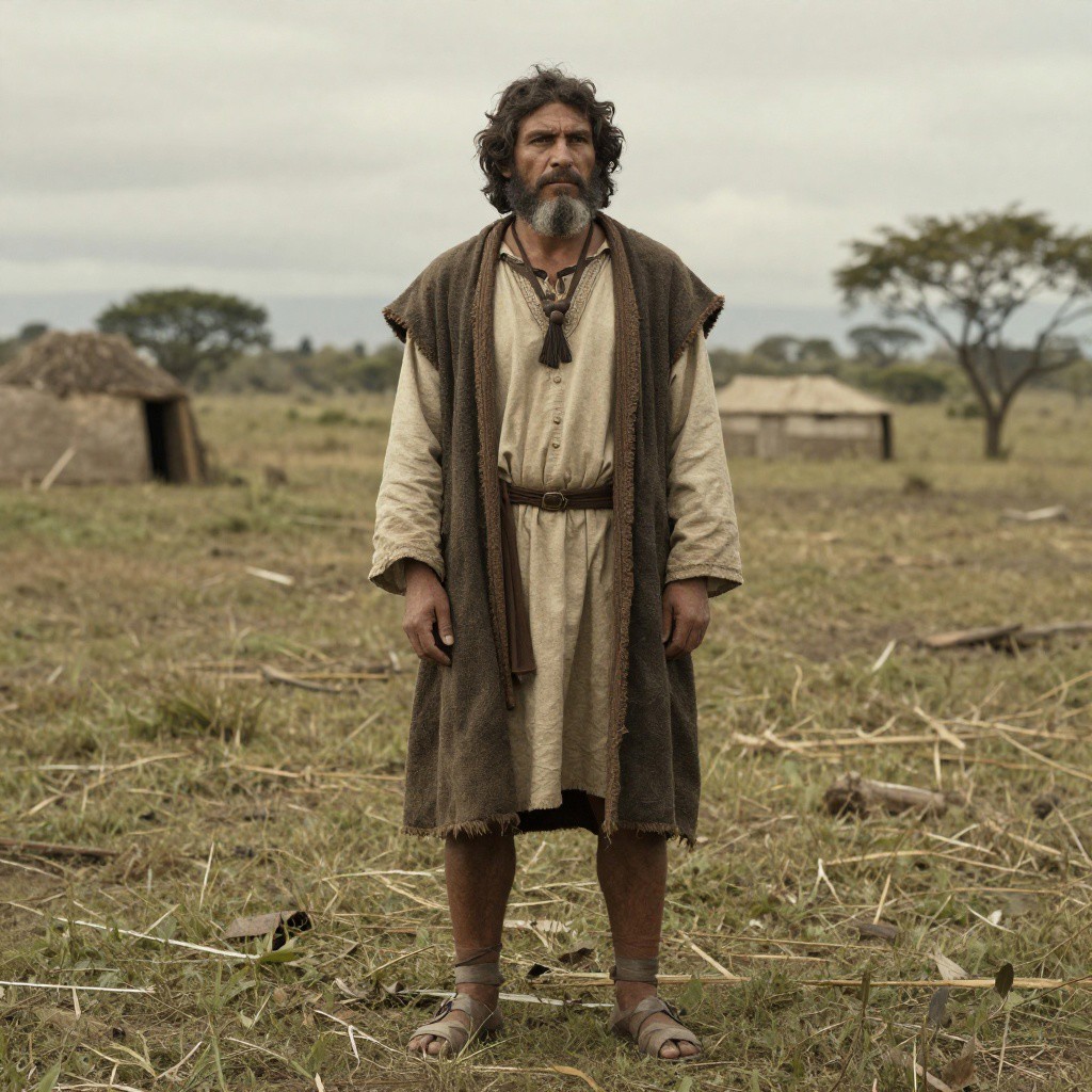 Reconstructed portrait of Buenos Aires individual, Arroyo Sarandí (Buenos Aires Province, Ptdo. de Tigre), Argentina (591-1,459 CE)