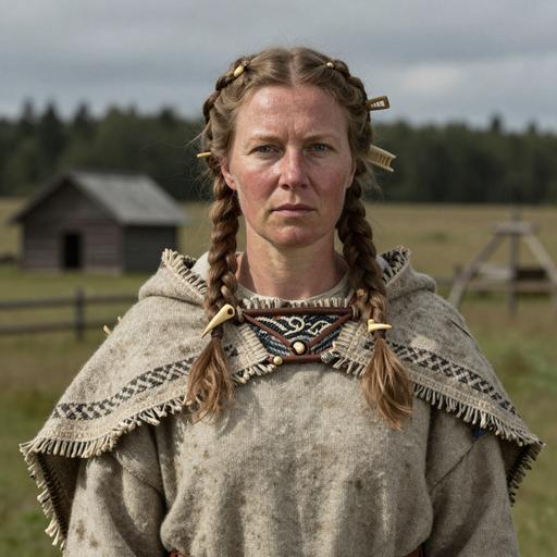 Portrait reconstruction of FRA003