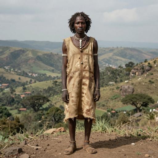 Ethiopian Highland Agropastoralists portrait