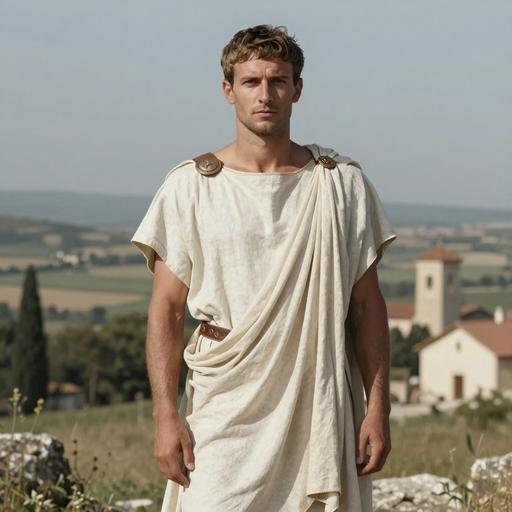 Portrait reconstruction of A man buried in Croatia in the Late Antiquity era