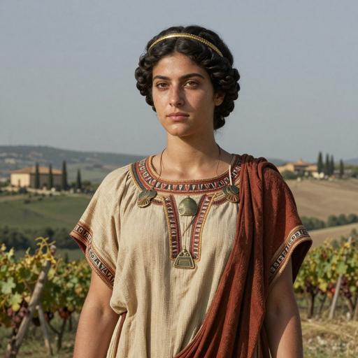 Portrait reconstruction of VET005