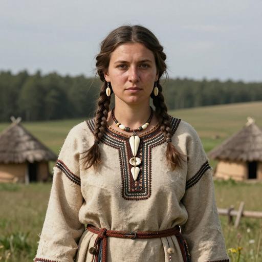 Portrait reconstruction of MAJ008