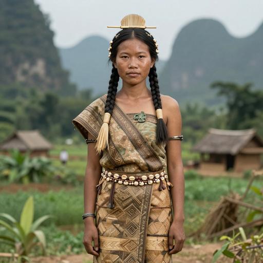 Portrait reconstruction of La727