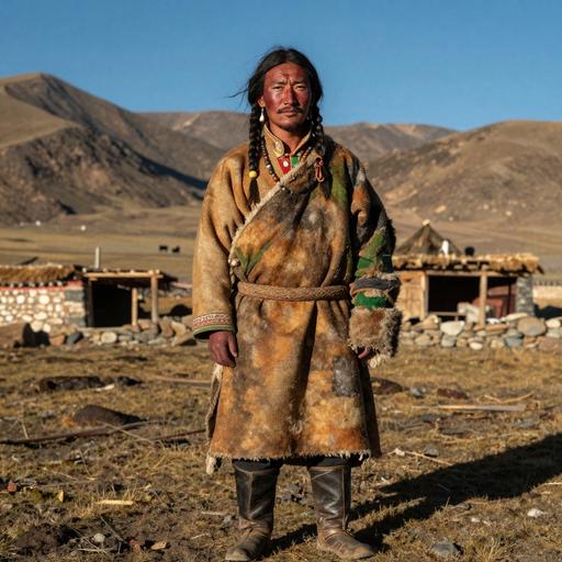 Portrait of ancient individual C5147 from China, dated 346 BCE - 51 BCE