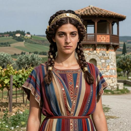 Portrait reconstruction of VET001