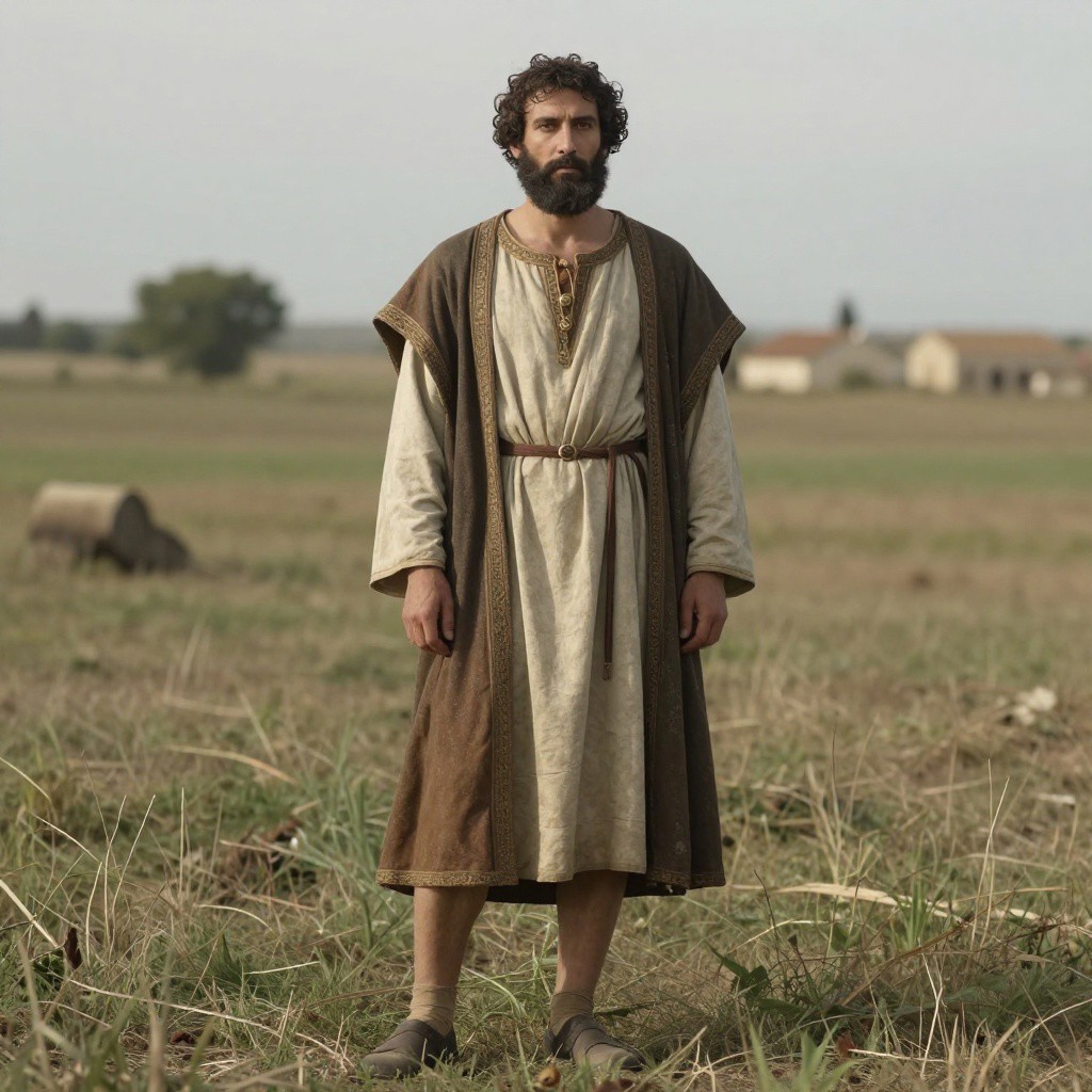Reconstructed portrait of Late Antiquity Christian individual, Las Gobas (Northern Iberia, Castile and León, Burgos, Condado de Treviño, Laño), Spain (462-1,038 CE)