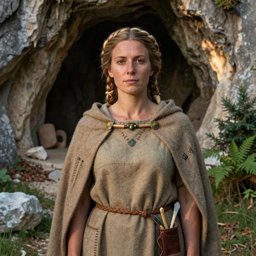 Portrait reconstruction of I18734