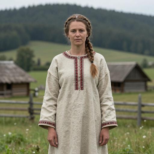 Portrait reconstruction of A woman buried in Slovakia in the Late Antiquity era