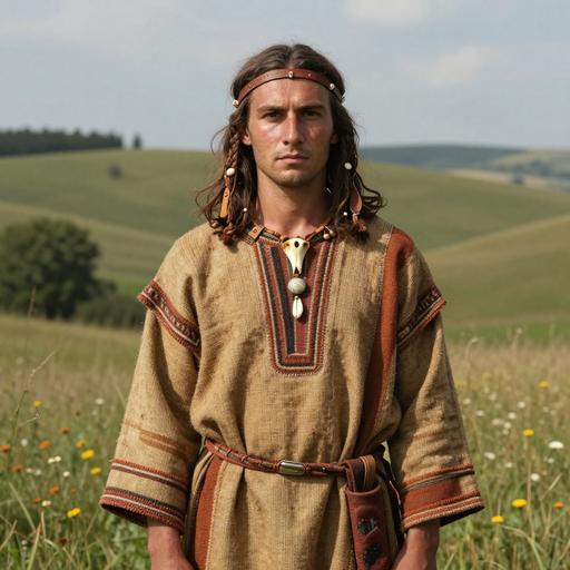 Portrait of ancient individual VERT106 from Ukraine, dated 3782 BCE - 3653 BCE