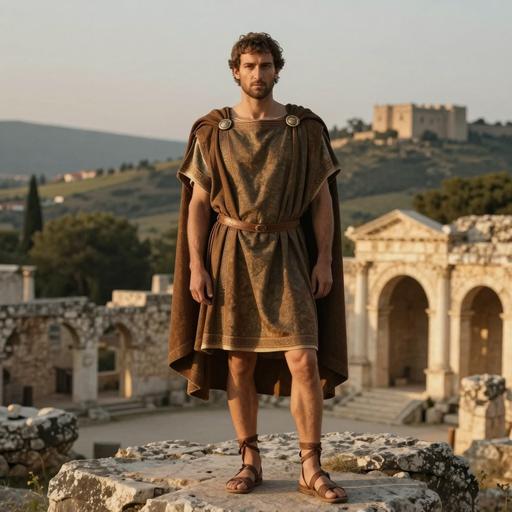 Portrait reconstruction of A man buried in Croatia in the Late Antiquity era
