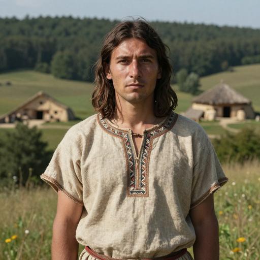 Portrait reconstruction of VERT030