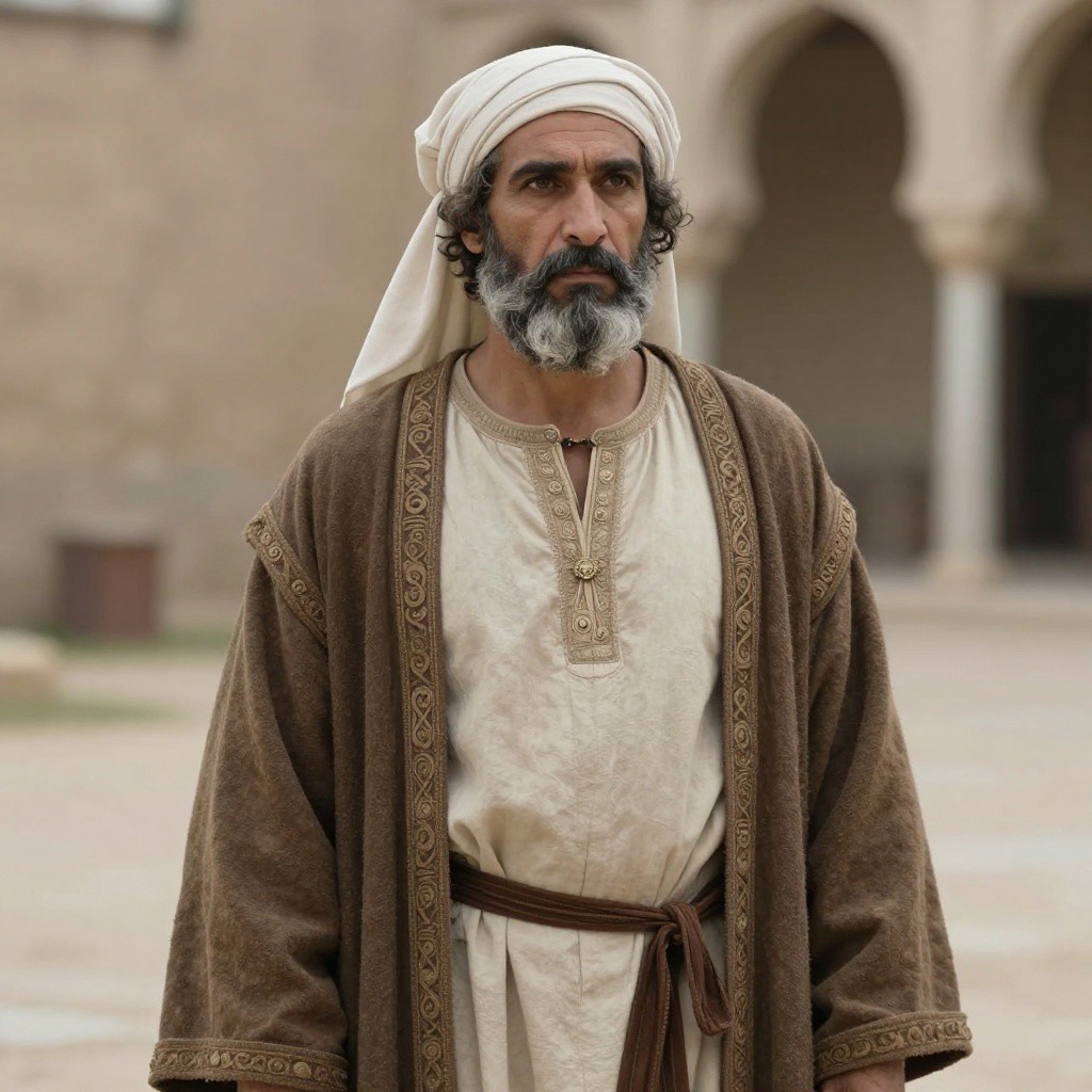 Reconstructed portrait of Islamic individual, Santarém - Islamic Necropolis (Oeste e Vale do Tejo), Portugal (676-1,024 CE)