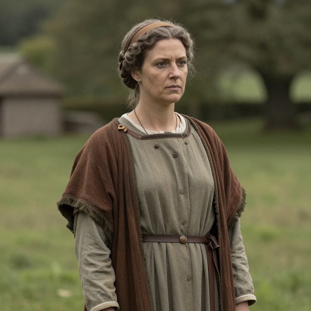 Portrait reconstruction of A woman buried in United Kingdom in the  era