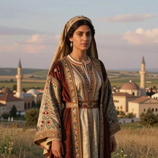 Portrait reconstruction of A woman buried in Serbia in the Middle Ages era