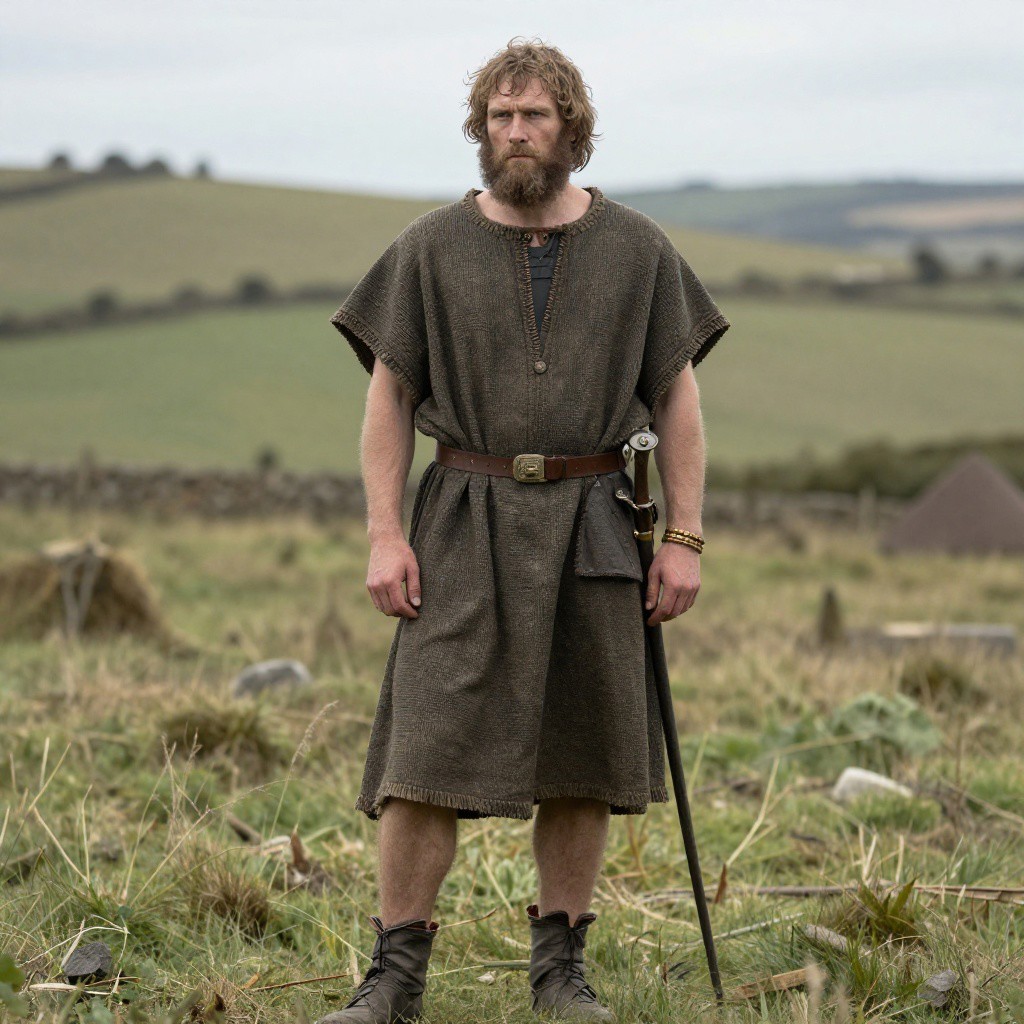Portrait reconstruction of A man buried in United Kingdom in the  era