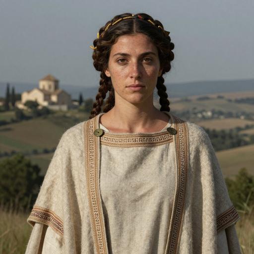 Portrait reconstruction of VEN002