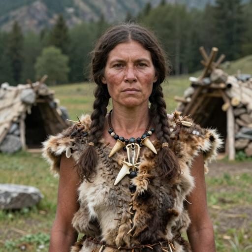 Portrait reconstruction of Altai