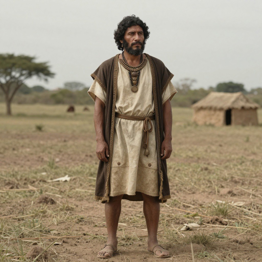 Portrait of ancient individual I12712 from Argentina, dated 756-388 calBCE (2438±47 BP, AA-93741)