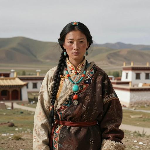 Portrait of ancient individual C5165 from China, dated 990 CE - 1154 CE