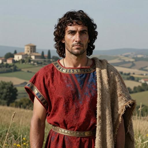 Portrait of ancient individual R10338 from Italy, dated 759 BCE
