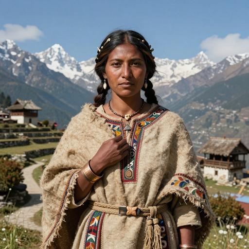 Portrait of ancient individual KS21_KS23_KS4 from Nepal, dated 800 BCE - 1 BCE