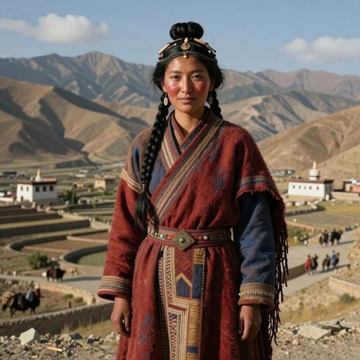 Portrait of ancient individual S8 from Nepal, dated 350 CE - 1000 CE