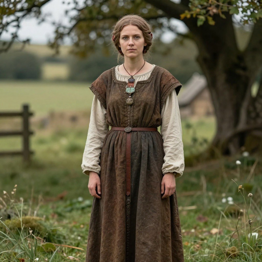 Portrait reconstruction of A woman buried in United Kingdom in the  era