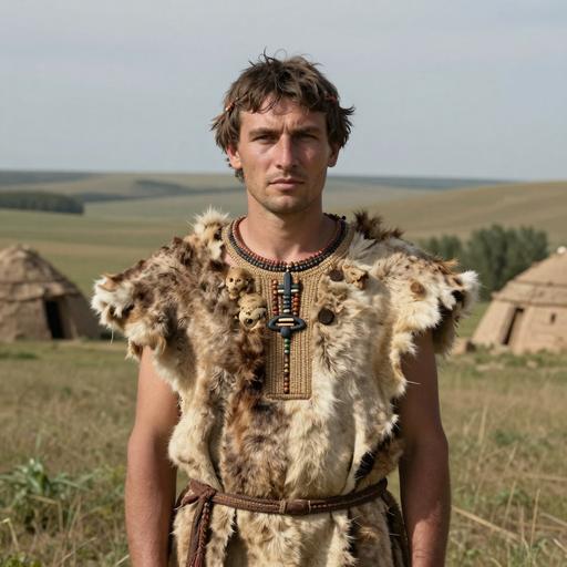 Portrait reconstruction of MAJ009