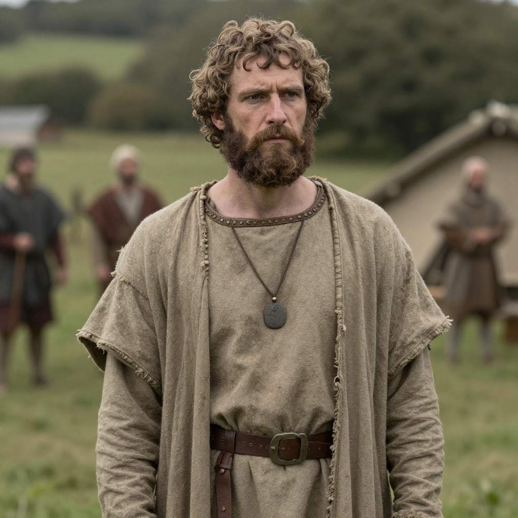 Portrait reconstruction of A man buried in United Kingdom in the  era