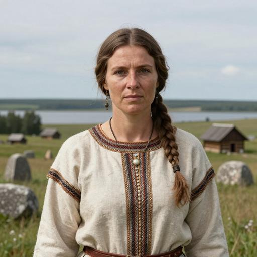 Portrait reconstruction of VIII6