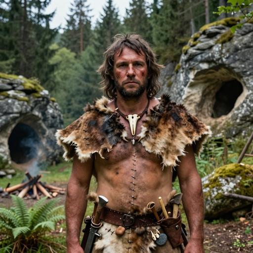 Portrait reconstruction of Burkhardtshohle