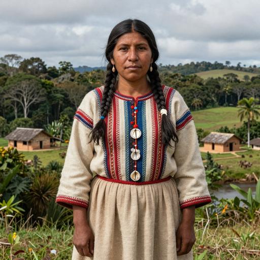Portrait of ancient individual CH19B from Uruguay, dated 474 CE - 774 CE