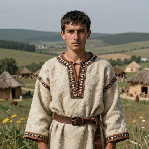 Portrait reconstruction of BOY008