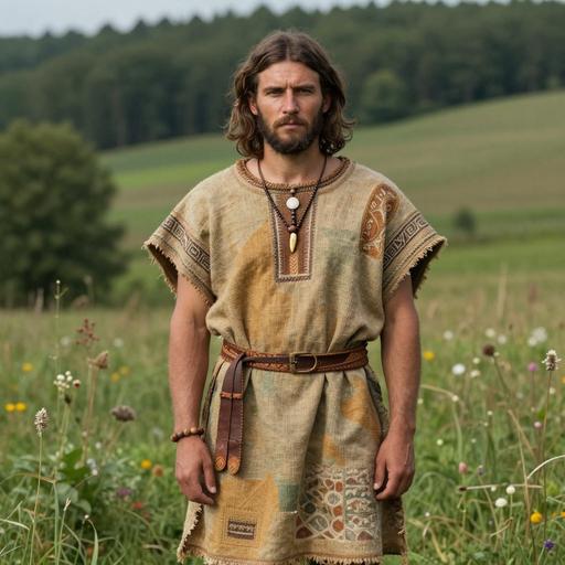 Portrait of ancient individual VERT100 from Ukraine, dated 3769 BCE - 3645 BCE