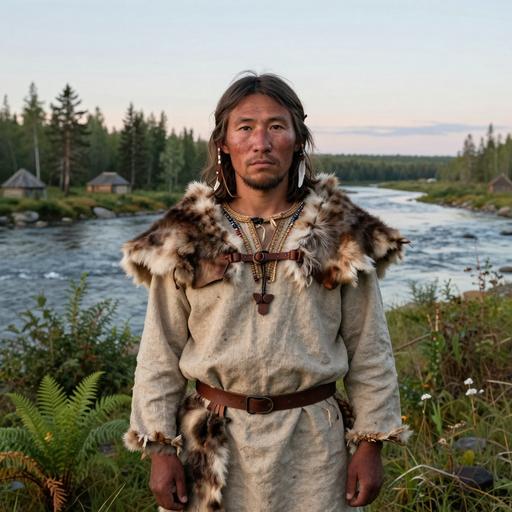 Portrait reconstruction of ANG001