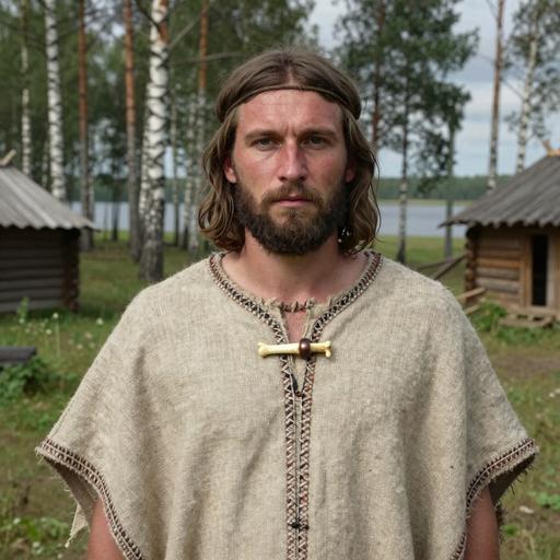 Portrait reconstruction of NIK002