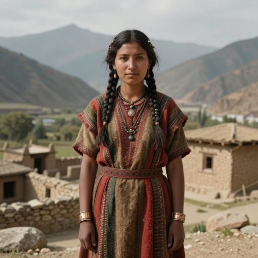 Portrait of ancient individual L2 from Nepal, dated 1300 BCE - 1100 BCE