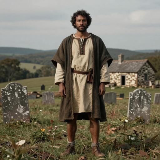 Portrait of ancient individual I8094 from USA, dated 1700 CE - 1850 CE