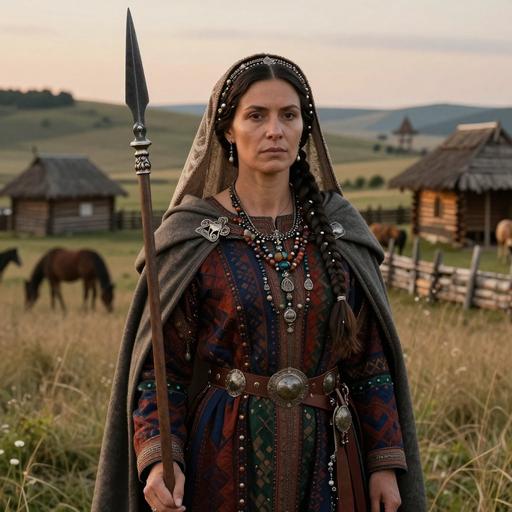 Portrait reconstruction of SZAK-6